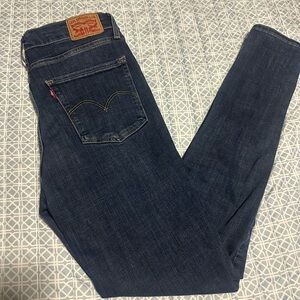 Levi's Indigo High Rise Skinny Jeans